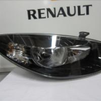 چراغ جلو راست مشکی ساده رنو فلوئنس اصلی